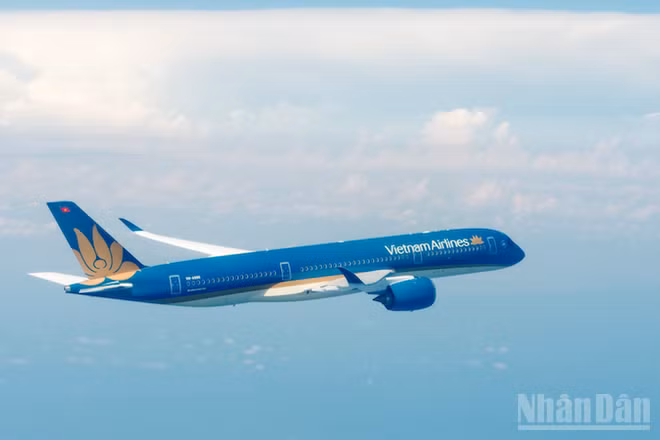 Trong 30 năm qua, Vietnam Airlines đã đóng góp ngân sách vượt 71.000 tỷ đồng. (Ảnh: TUẤN NGỌC)