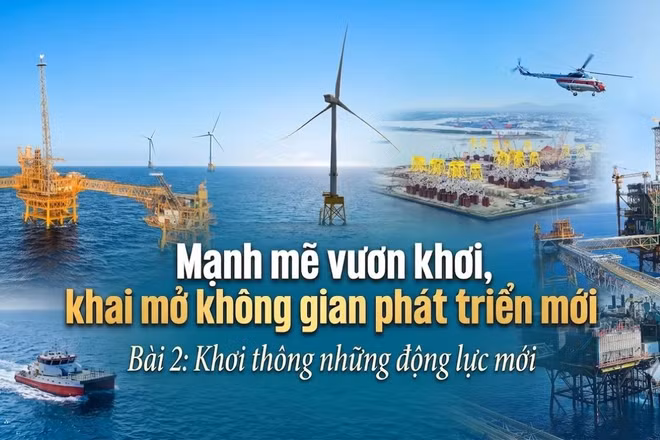 Nghị quyết 20-NQ/TW đã chỉ rõ yêu cầu phát triển ngành dầu khí và khai thác tài nguyên khoáng sản biển theo hướng hiệu quả, bền vững; phát triển công nghiệp dịch vụ kỹ thuật dầu khí và công trình biển theo hướng hiện đại, nâng cao năng lực thiết kế, chế tạo, thi công các công trình ngoài khơi. 