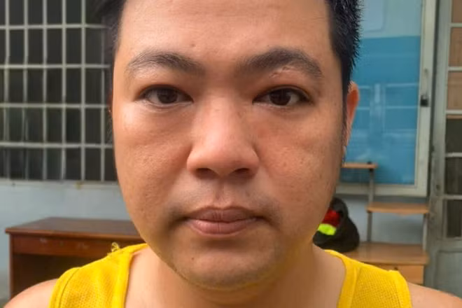 Bị can Lê Huỳnh Thanh Long.