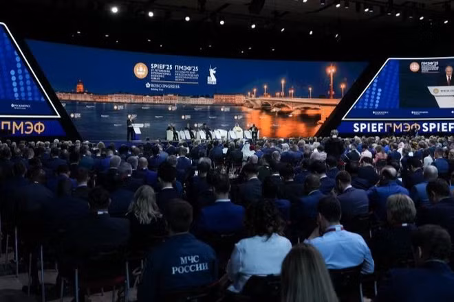 Diễn đàn Kinh tế Quốc tế St. Petersburg 2026 sẽ diễn ra từ 3 đến 6/6 tới đây. (Ảnh: Quỹ Roscongress)