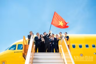 Vietravel Airlines chính thức đón tàu bay Airbus A320 thuộc sở hữu của hãng, đánh dấu bước tiếp theo trong hành trình tăng cường năng lực khai thác và phát triển bền vững.