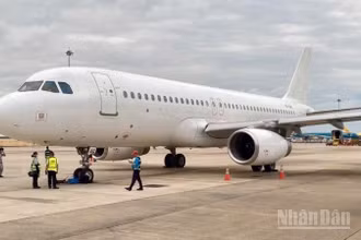 Vietnam Airlines tiếp nhận và đưa vào khai thác 2 tàu bay Airbus A320 theo hình thức thuê ướt để phục vụ cao điểm hè 2025.