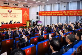 Đại hội Đảng bộ ACV lần thứ III, nhiệm kỳ 2025-2030 có sự tham dự của 219 đảng viên ưu tú.
