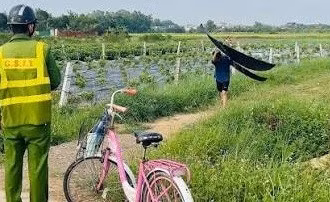 Phát hiện đối tượng thả diều gần sân bay Nội Bài năm 2025.