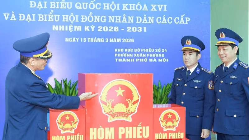 Tổ bầu cử số 24 (Bộ Tư lệnh Cảnh sát biển Việt Nam) đã triển khai đồng bộ các nội dung chuẩn bị, bảo đảm cho ngày bầu cử diễn ra dân chủ, đúng pháp luật, an toàn tuyệt đối.