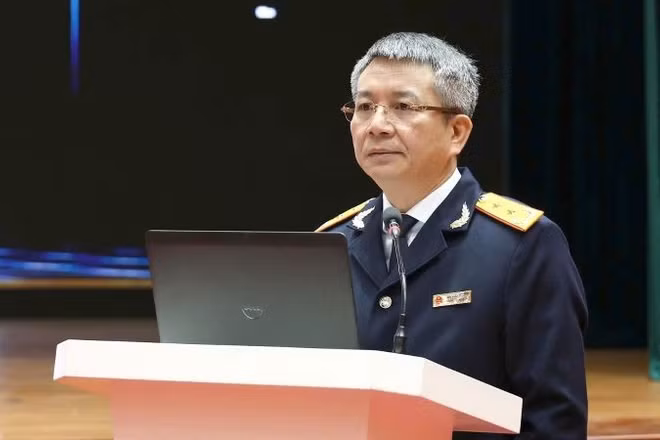 Cục trưởng Mai Xuân Thành phát biểu tại hội nghị.
