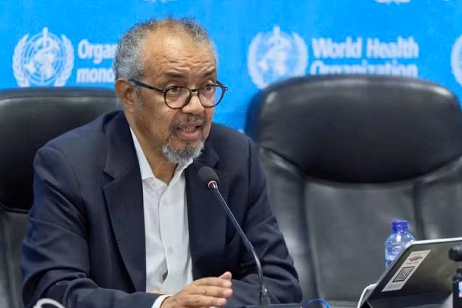 Tổng Giám đốc WHO họp với các đối tác tại CHDC Congo về công tác chống dịch Ebola. (Ảnh: WHO)