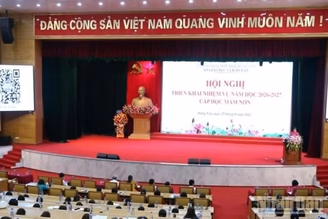 Quang cảnh hội nghị. (Ảnh: Mai Tú)