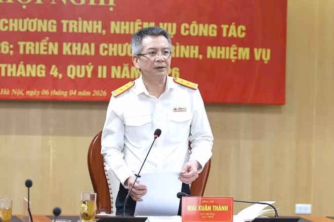 Cục trưởng Mai Xuân Thành quán triệt tinh thần quyết tâm vượt khó khăn đến toàn ngành Thuế.