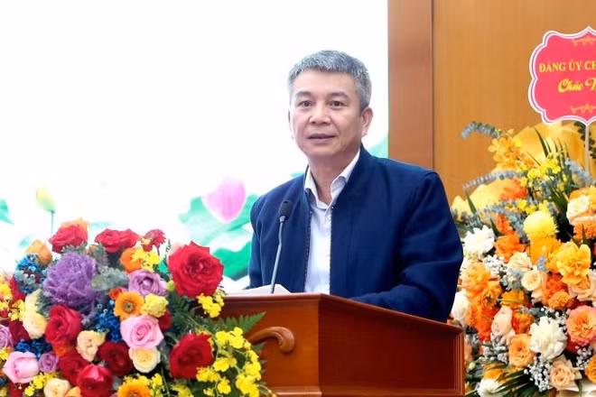 Cục trưởng Mai Xuân Thành phát biểu tại hội nghị.