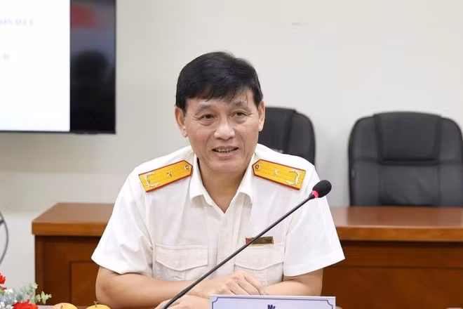Phó Cục trưởng Đặng Ngọc Minh phát biểu tại phiên khai mạc.