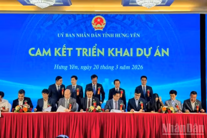 Nhà đầu tư khu công nghiệp Hải Long (Khu Kinh tế Thái Bình) ký cam kết rót hơn 1.000 tỷ đồng để triển khai dự án ngay trong năm nay.
