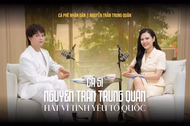 Ca sĩ Nguyễn Trần Trung Quân: Hát vì tình yêu Tổ quốc