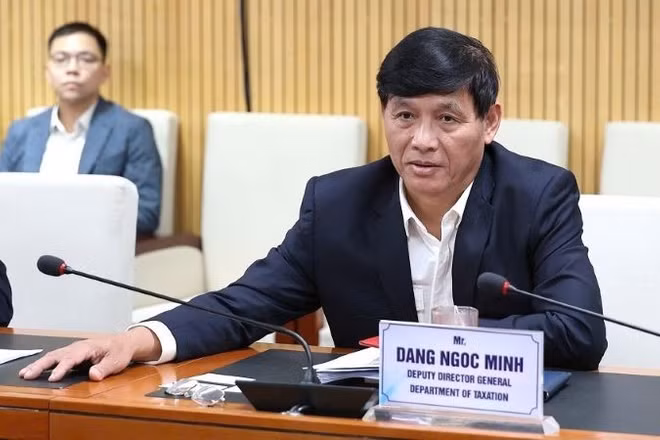 Phó Cục trưởng Cục Thuế Đặng Ngọc Minh.
