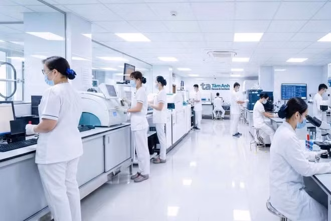 Hệ thống Bệnh viện đa khoa Tâm Anh đầu tư hạ tầng nghiên cứu khoa học, công nghệ trong lĩnh vực y tế.