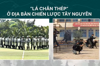 “Lá chắn thép” ở địa bàn chiến lược Tây Nguyên