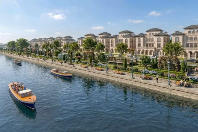 Noble Rivera - Dự án đô thị sinh thái tổng vốn 2 tỷ USD trên trục đại lộ tây Thăng Long của Sunshine Group vừa được Ủy ban nhân dân thành phố Hà Nội cấp phép xây dựng, dự kiến khởi công 1/8/2026.