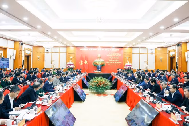 Toàn cảnh hội nghị.
