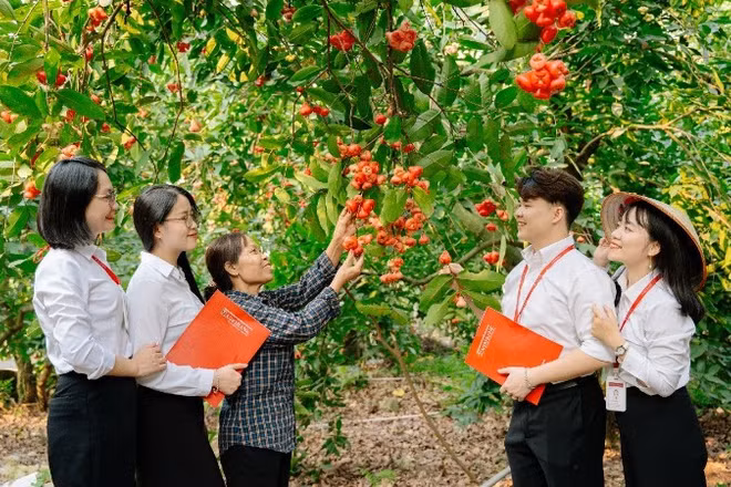 Nữ cán bộ, người lao động Agribank luôn cố gắng hoàn thành tốt nhiệm vụ chuyên môn ở các vị trí công tác khác nhau