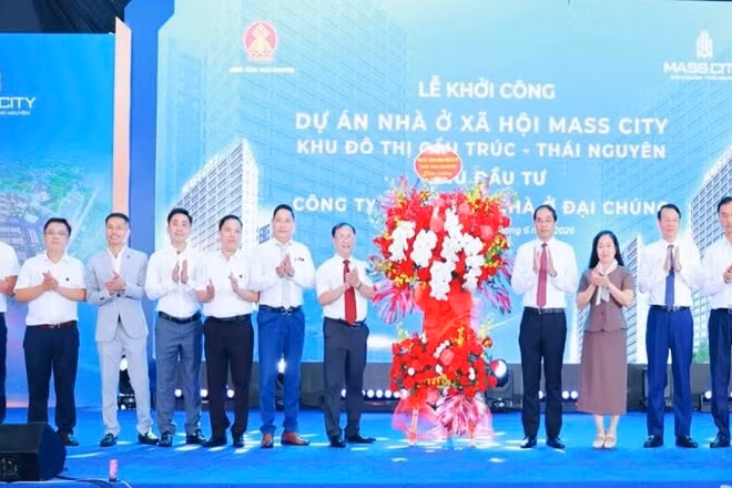 Lãnh đạo tỉnh Thái Nguyên rất quan tâm phát triển nhà ở xã hội.