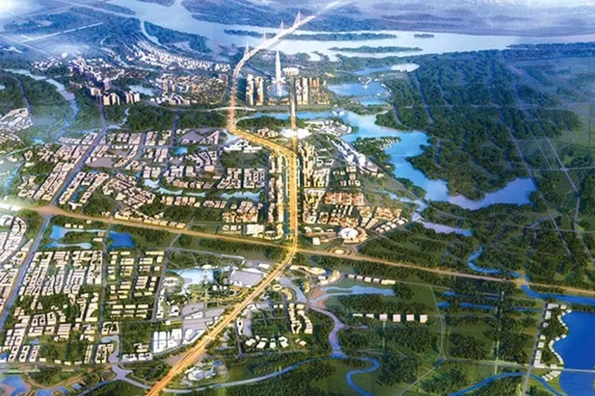Trục quy hoạch Nhật Tân-Nội Bài.