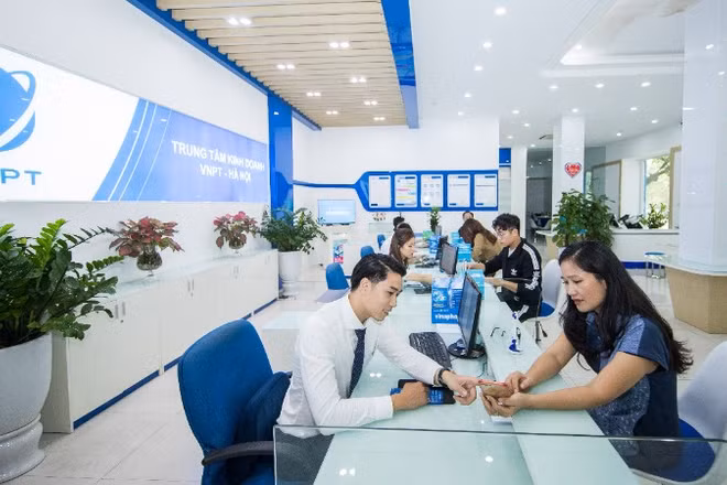 Trung tâm kinh doanh VNPT Hà Nội. (Ảnh nhandan.vn)