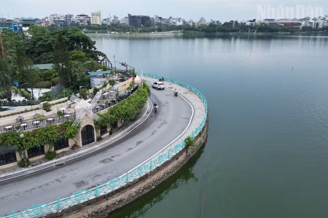 [Ảnh] Toàn cảnh hồ Tây trước kế hoạch chỉnh trang với tổng mức đầu tư 30.150 tỷ đồng