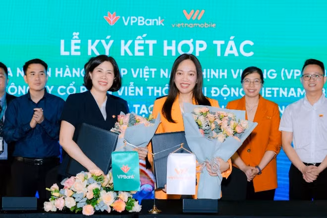 Vietnamobile và VPBank ký kết biên bản ghi nhớ hợp tác, mở rộng trải nghiệm số cho khách hàng