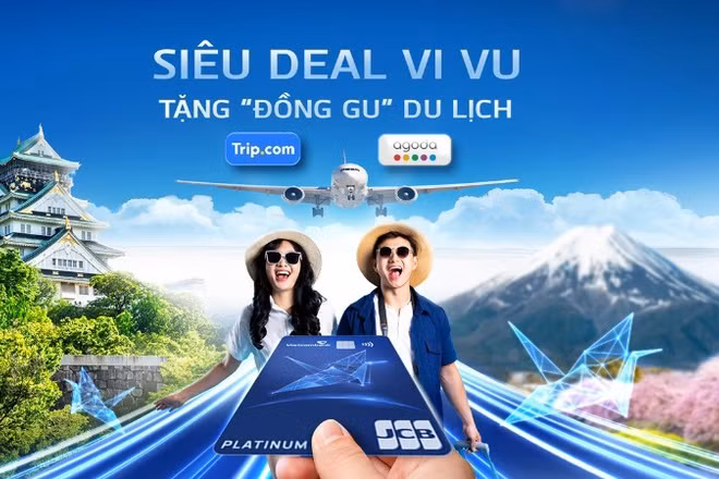 Vi vu hết mình, ưu đãi hết cỡ cùng thẻ Vietcombank JCB